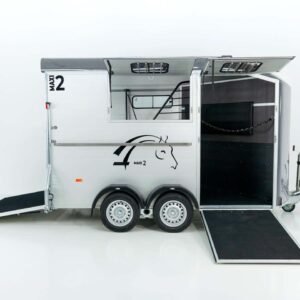Cheval Liberté Reboque para cavalos MAXI 2, gris-Novo