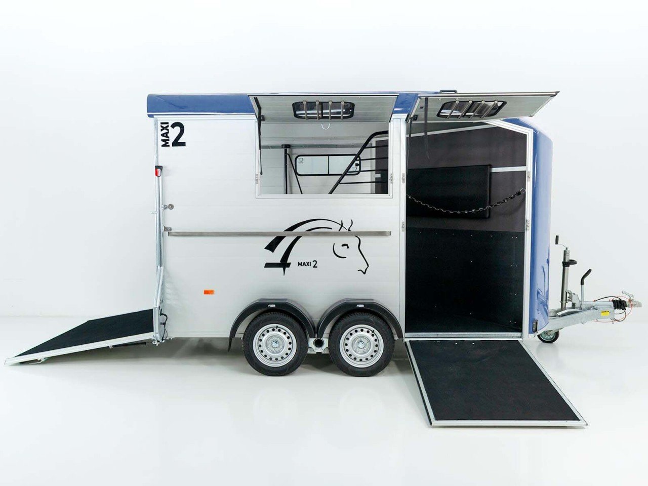 Cheval Liberté Reboque para cavalos MAXI 2, azul-Novo
