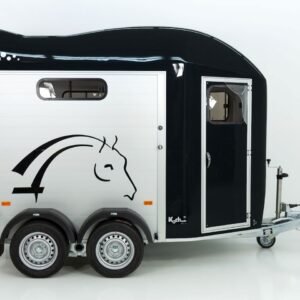 Cheval Liberté Reboque para cavalos GOLD 3, Premium Pullman 2, Arreios, preto-Novo