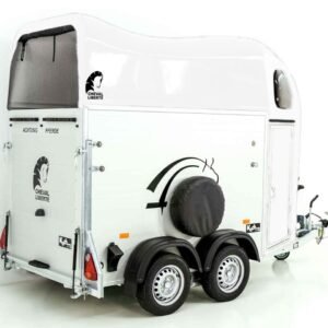 Cheval Liberté Reboque para cavalos GOLD One 1,5er, Pullman-Trem de rodagem, branco-Novo