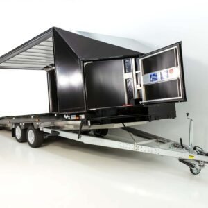 Moetefindt Reboque para transporte de coches Lona FTP235 235x550cm 3,5t Altura:180cm-Novo