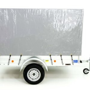 Koch Reboque com Lona 125x250cm 750kg-Tipo U4-lona alta 150 cm Hobby-Oferta-Novo