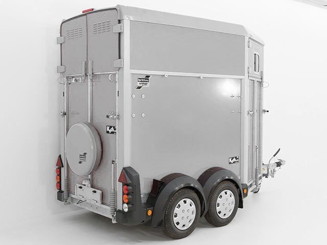 Ifor Williams Reboque para cavalos HB403-1,5er-plata-Novo - Image 3
