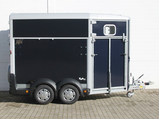 Ifor Williams Reboque para cavalos HB511-Portones traseros-Combinación de puertas-preto-Novo - Image 5