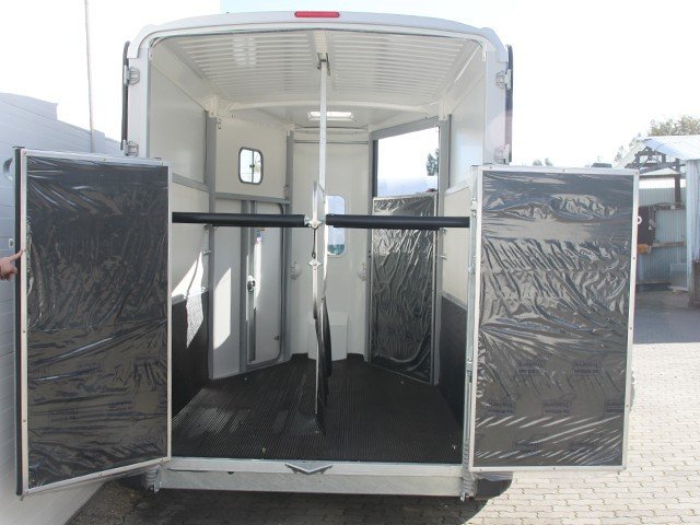 Ifor Williams Reboque para cavalos HB511-Portones traseros-Combinación de puertas-preto-Novo - Image 7