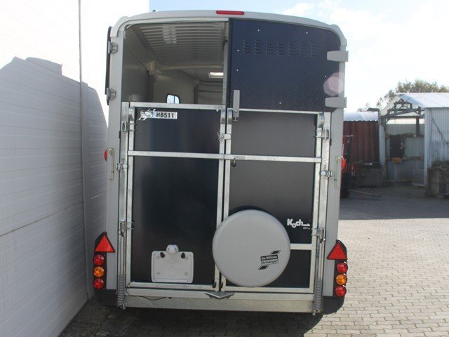 Ifor Williams Reboque para cavalos HB511-Portones traseros-Combinación de puertas-preto-Novo - Image 9