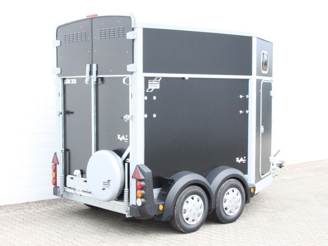 Ifor Williams Reboque para cavalos HB506-Arreios-preto-Novo - Image 3