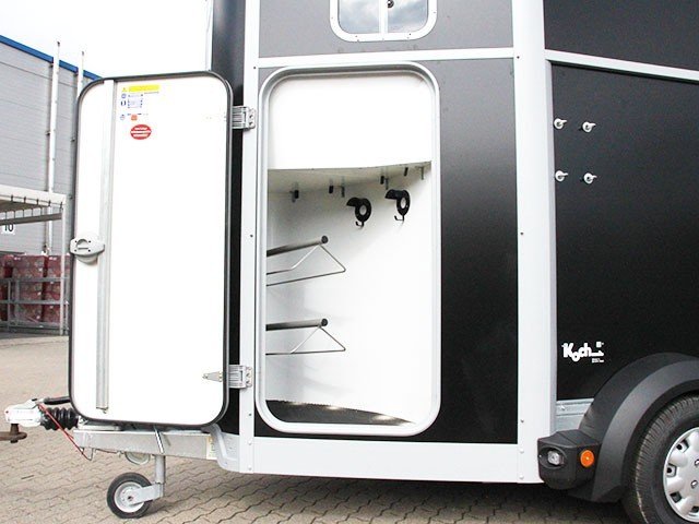 Ifor Williams Reboque para cavalos HB506-Arreios-preto-Novo - Image 8