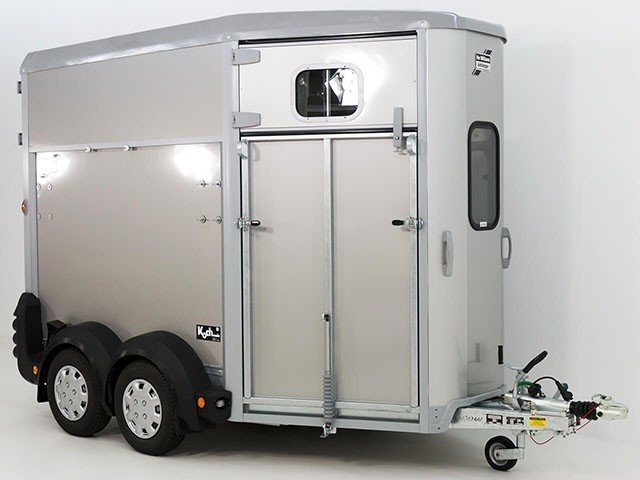 Ifor Williams Reboque para cavalos HB506-Saída frontal-Combinação de portões-plata-Novo - Image 2