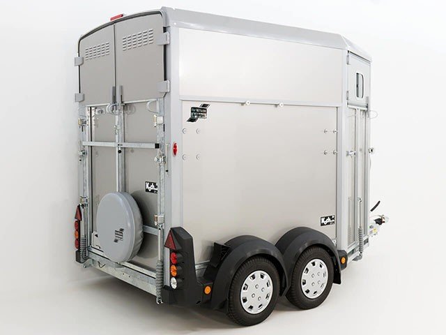 Ifor Williams Reboque para cavalos HB506-Saída frontal-Combinação de portões-plata-Novo - Image 3
