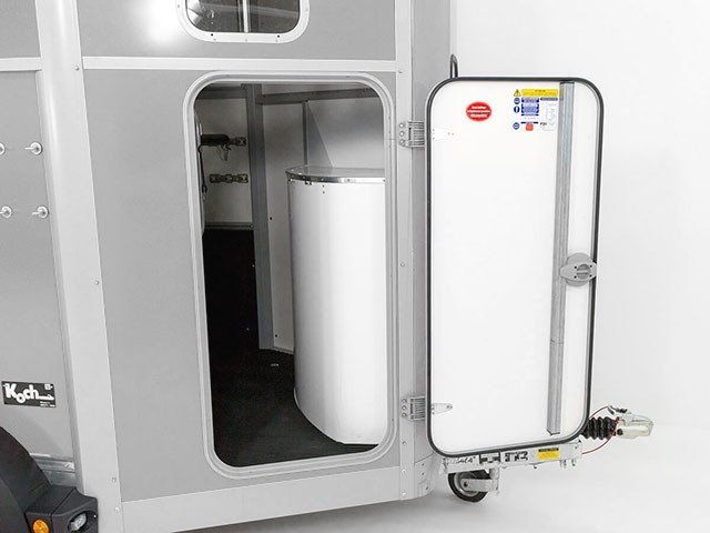 Ifor Williams Reboque para cavalos HB506-Arreios-Prateado-Novo - Image 7