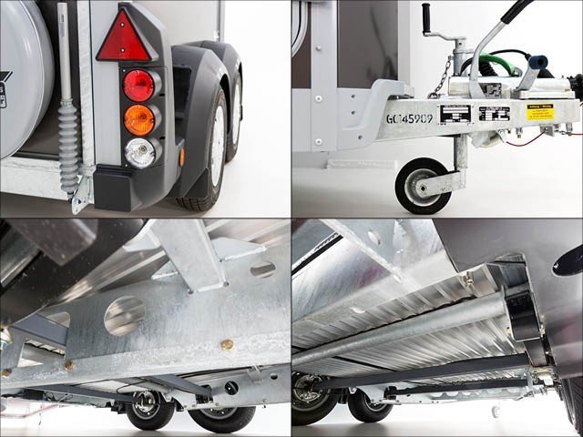 Ifor Williams Reboque para cavalos HB506-Arreios-antracita-Novo - Image 12