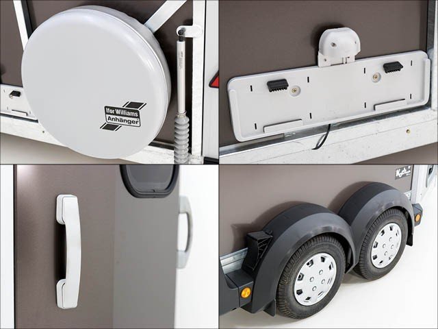 Ifor Williams Reboque para cavalos HB506-Arreios-antracita-Novo - Image 8