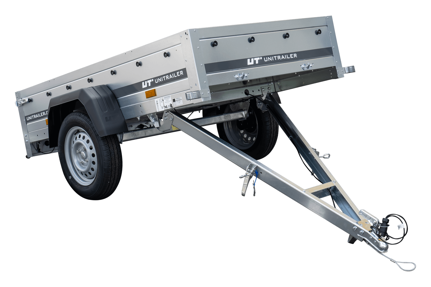 Reboque plegable Garden Trailer 200 KIPP 200×106 cm 750 kg-Novo